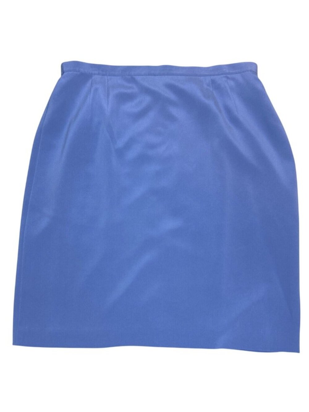 Talbots Pencil Skirt Sz 20 Lavender Purple 100% Luxury Silk Knee Length Career